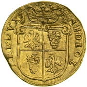 1 Doppia - Filippo II, Italy, 1578-1596 reverse image
