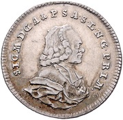 ¼ Thaler - Sigismund von Schrattenbach obverse image
