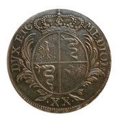20 Soldi - Maria Theresia, Italy, 1771-1774 reverse image