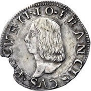 ½ Testone - Gianfrancesco II obverse image