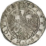 1 Fiorino - Alessandro I, Italy, 1617-1637 reverse image