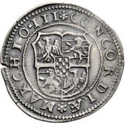 1 Testone - Alessandro I, Italy, 1617-1637 reverse image