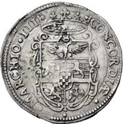 ½ Scudo - Alessandro I, Italy, 1617-1618 reverse image
