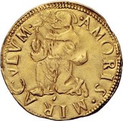 2 Ducati - Gianfrancesco II, Italy, 1515-1533 reverse image