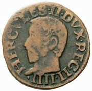 Bagattino - Ercole II Reggio Emilia obverse image