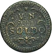 1 Soldo - Ercole III d'Este, Italy, 1783-1784 reverse image