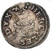 Grosso - Ercole I Reggio obverse image