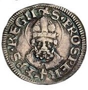 Grosso - Ercole I Reggio, Italy, 1471-1505 reverse image