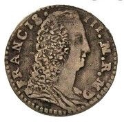 6 Bolognini 8 Denari - Francesco III D'Este obverse image