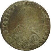 ½ Lira - Francesco III d'Este obverse image