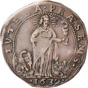 1 Lira - Francesco I, Italy, 1630-1649 reverse image