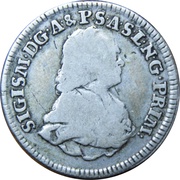 20 Kreuzers - Sigismund von Schrattenbach obverse image