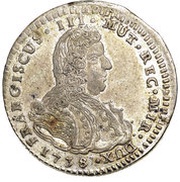 2 Lire - Francesco III obverse image