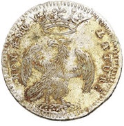 2 Lire - Francesco III, Italy, 1738 reverse image