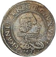 Mezzo Ducatone - Francesco I obverse image