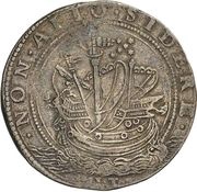 Mezzo Ducatone - Francesco I, Italy, 1631 reverse image