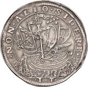 1 Ducatone - Francis I, Italy, 1631-1646 reverse image