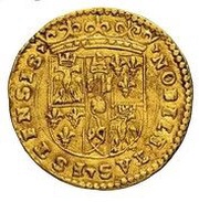 Ongaro Ducat - Cesare, Italy, 1598 reverse image