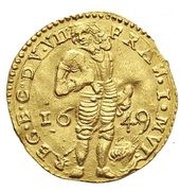 Ducat "Ongaro" - Francesco I d'Este obverse image