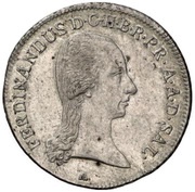 20 Kreuzers - Ferdinand III of Austria-Tuscany obverse image