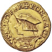 1 Ducat - Bonifacio IV Paleologo obverse image