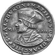 ½ Guldiner - Matthäus Lang von Wellenburg obverse image
