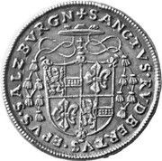 ½ Guldiner - Matthäus Lang von Wellenburg, Austria, 1522 reverse image