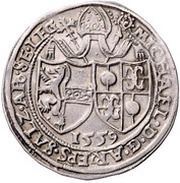 ½ Guldiner/ ½ Thaler - Michael von Kuenburg obverse image