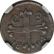 3 Cavalli - Ferdinando IV, Italy, 1804 reverse image