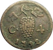 4 Cavalli - Fernando IV, Italy, 1788-1792 reverse image