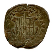1 Grano - Felipe IV, Italy, 1633-1636 reverse image