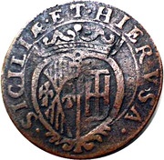1 Grano - Carlos II, Italy, 1677-1683 reverse image