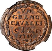 1 Grano - Ferdinando IV, Italy, 1788-1800 reverse image