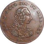 3 Tornesi - Carlo obverse image