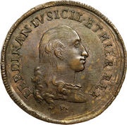 3 Tornesi - Ferdinando IV obverse image