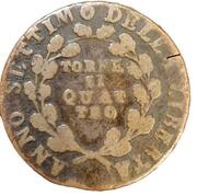 4 Tornesi - Neapolitan Republic, Italy, 1799 reverse image