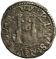 1 Cinquina - Carlo V, Italy, 1546-1556 reverse image