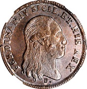 6 Tornesi - Ferdinando IV obverse image