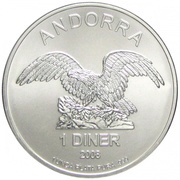 1 Diner Golden Eagle - Silver Bullion obverse image