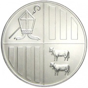 1 Diner Golden Eagle - Silver Bullion reverse image