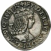1 Carlino - Federico III obverse image