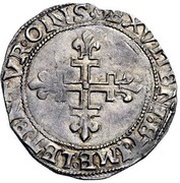 1 Carlino - Louis XII, Italy, 1501-1503 reverse image