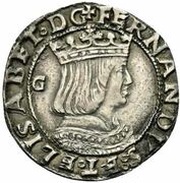 1 Carlino - Fernando II obverse image