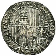 1 Carlino - Fernando II reverse image