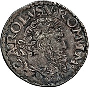 Carlino - Carlo V obverse image