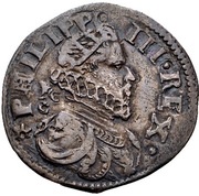 1 Carlino - Phillip III obverse image