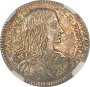 1 Carlino - Carlo II obverse image