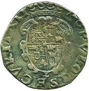 1 Tari - Filippo II, Italy, 1554-1556 reverse image