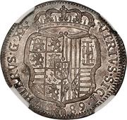 1 Tari - Carlos II, Italy, 1688-1689 reverse image