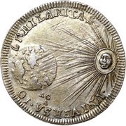 1 Tari - Filippo V, Italy, 1701-1702 reverse image